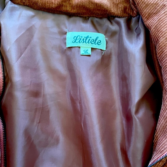 Rust puffer jacket - Picture 2 of 4